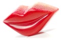 Lips shaped Praline.