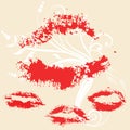 Lipstick background Royalty Free Stock Photo