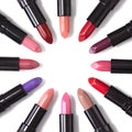 Lipstick Circle Royalty Free Stock Photo