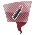 Lipstick colorful icon