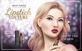 Lipstick couture ad