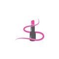 Lipstick fashion product label