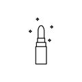 Lipstick icon design template isolated Royalty Free Stock Photo