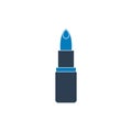 Lipstick Icon. Flat style vector Royalty Free Stock Photo