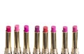 Lipstick isolated white background. Royalty Free Stock Photo