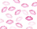 Lipstick kisses