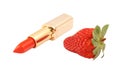 Lipstick with Strawberry