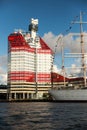 Lipstick Tower and Ship in Gothenburg