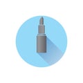 Lipstick Vector icon design illustration Royalty Free Stock Photo
