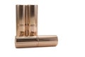 Lipsticks in golden luxury package.
