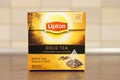 Lipton Gold Royalty Free Stock Photo