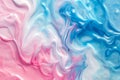 liquid abstract background, in saturated pink and blue tones,the basis for the banner,the concept of creative design and Royalty Free Stock Photo