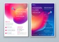 Liquid Abstract Flyer Design. Dark Fluid Dynamic Graphic Element for Modern Brochure, Banner, Poster, Flyer or