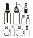 Liquid bottle - icon sets