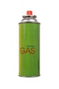 Liquid butane gas can Royalty Free Stock Photo