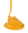 Liquid caramel, Royalty Free Stock Photo