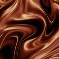 Liquid chocolate background