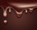 Liquid chocolate Royalty Free Stock Photo