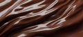 Liquid chocolate texture background 3D render Royalty Free Stock Photo