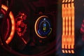 Liquid Cooling in High-End Gaming PC Royalty Free Stock Photo