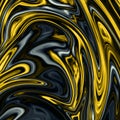 Liquid Dark Gold Marble Texture