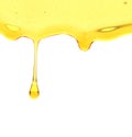 Liquid flows yellow.