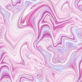 Liquid and fluid marble texture, seamless pattern, colourful pastel paint, mix colors, abstract background Royalty Free Stock Photo