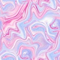 Liquid and fluid marble texture, seamless pattern, colourful pastel paint, mix colors, abstract background Royalty Free Stock Photo