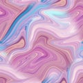 Liquid and fluid marble texture, seamless pattern, colourful pastel paint, mix colors, abstract background Royalty Free Stock Photo