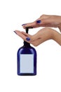 Liquid hand soap dispenser