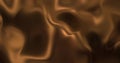 Liquid hot chocolate background. Melted dark chocolat texture 3D rendering . Glamour silk backdrop