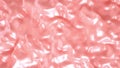Liquid iridescent pink abstract displacer background organic ocean infinite loop