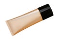 Liquid makeup foundation in tube