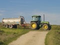 Liquid manure tanker