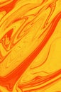 liquid marble CONCEPT ABSTRACT ART DESIGN orange