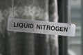 Liquid Nitrogen Royalty Free Stock Photo