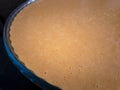 Liquid pumpkin dough for baking