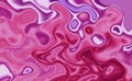 Liquid paint diffusion soft pink and neon red and lilac. Abstract creative background of mixed shades of pigments with a marble Royalty Free Stock Photo