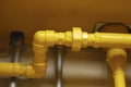 Liquid petroleum gas LPG pipe line and safety valve