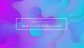 Liquid purple blue gradient color abstract background, fluid shapes composition. Eps 10