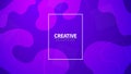 Liquid purple color background design