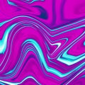 Liquid Saber Punk Neon Abstract Marble Texture Royalty Free Stock Photo