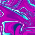 Liquid Saber Punk Neon Abstract Marble Texture