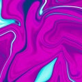 Liquid Saber Punk Neon Abstract Marble Texture