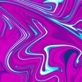 Liquid Saber Punk Neon Abstract Marble Texture