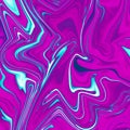 Liquid Saber Punk Neon Abstract Marble Texture Royalty Free Stock Photo