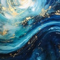 Liquid Serenity Swirling Motions and Fluid Artistic Marvels