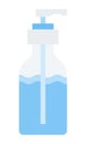 Liquid soap dispenser vector icon flat isolated Royalty Free Stock Photo