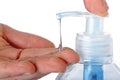 Liquid soap, isolated