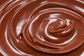 Liquid swirl chocolate melted background - 3D rendering Royalty Free Stock Photo